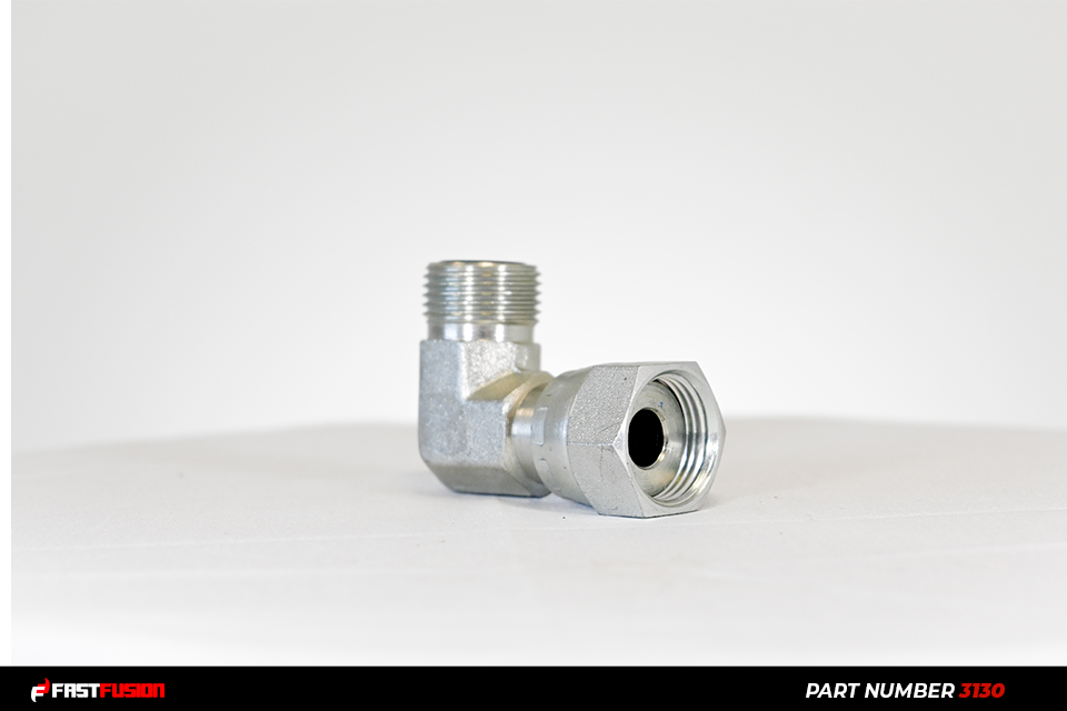 Elbow, 90 degree, 8 ORFS X 8 ORFS Swivel