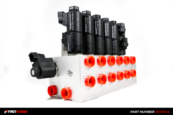 VALVE, 6 SPOOL SOLENOID  MANIFOLD
